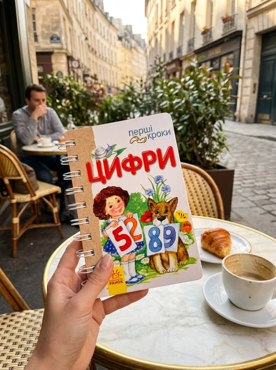 Перші кроки. Цифри — Дитячі вірші