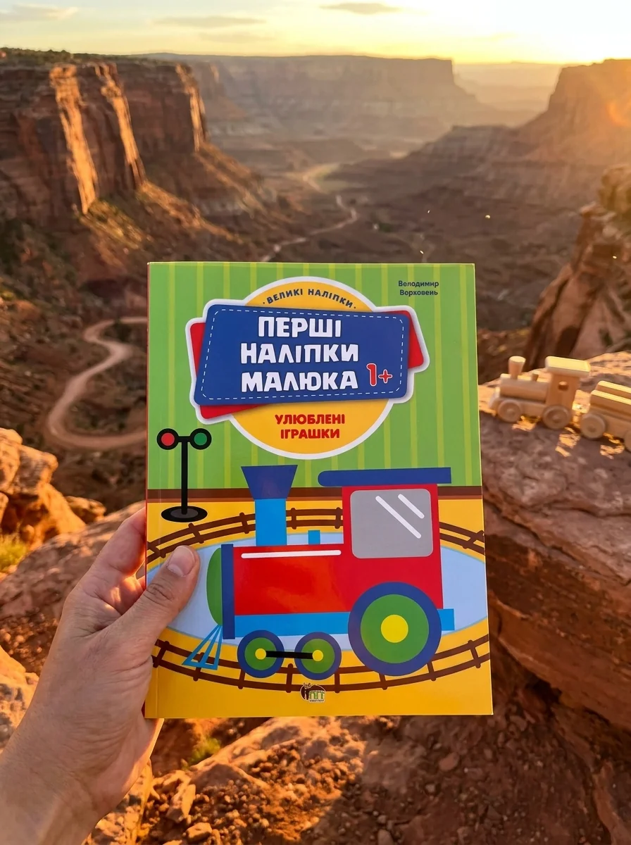 Перші наліпки для малят. Улюблені іграшки — фото 2