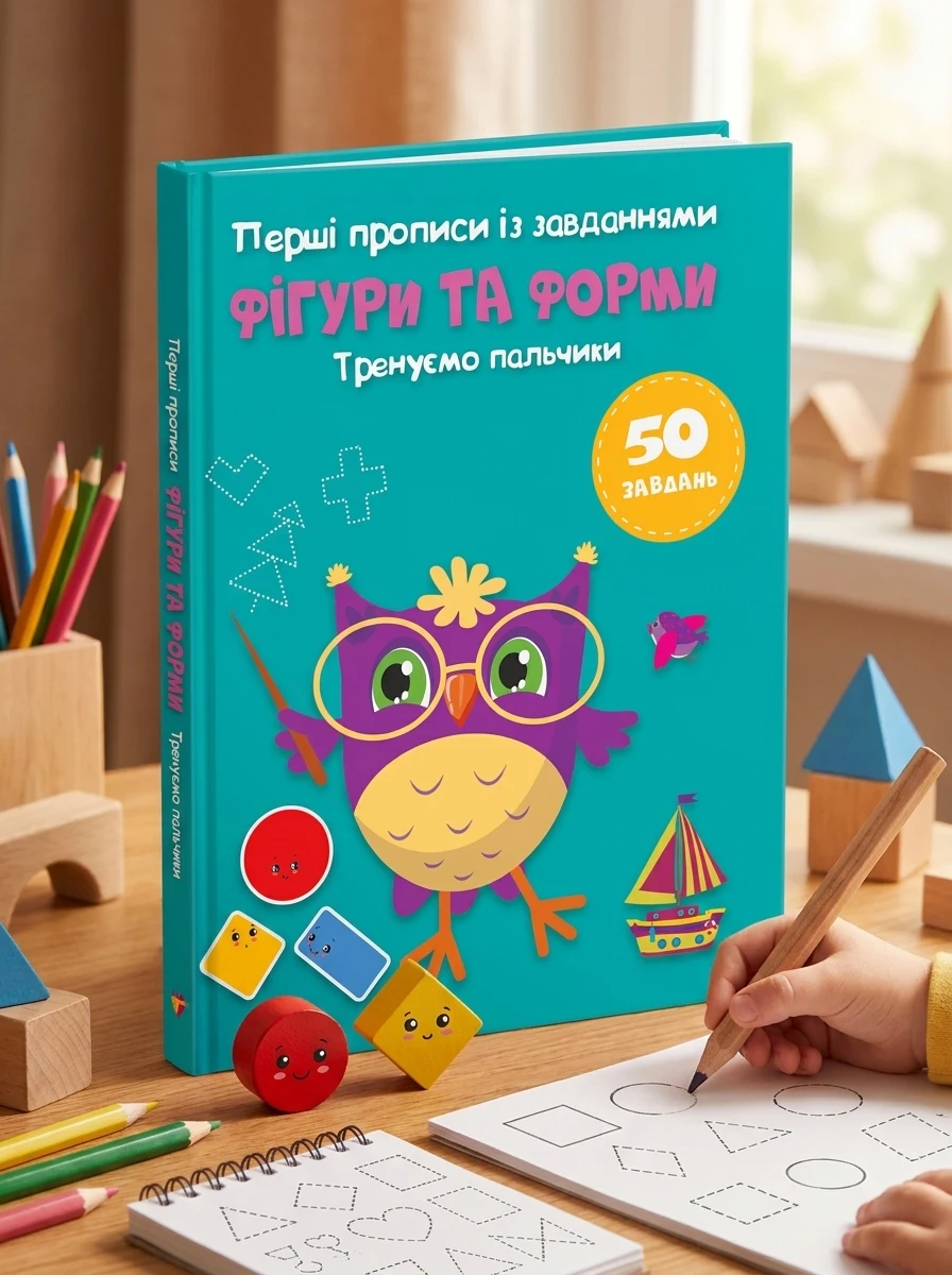 Перші прописи із завданнями. Фігури та форми. Тренуємо пальчики, — Дім, сім'я, релігія