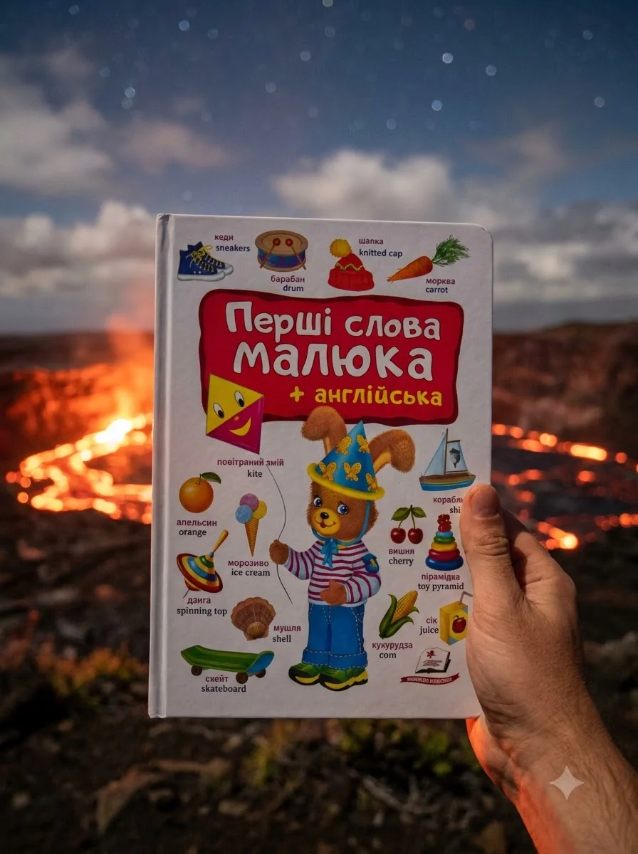 Перші слова малюка + англійська, обкладинка