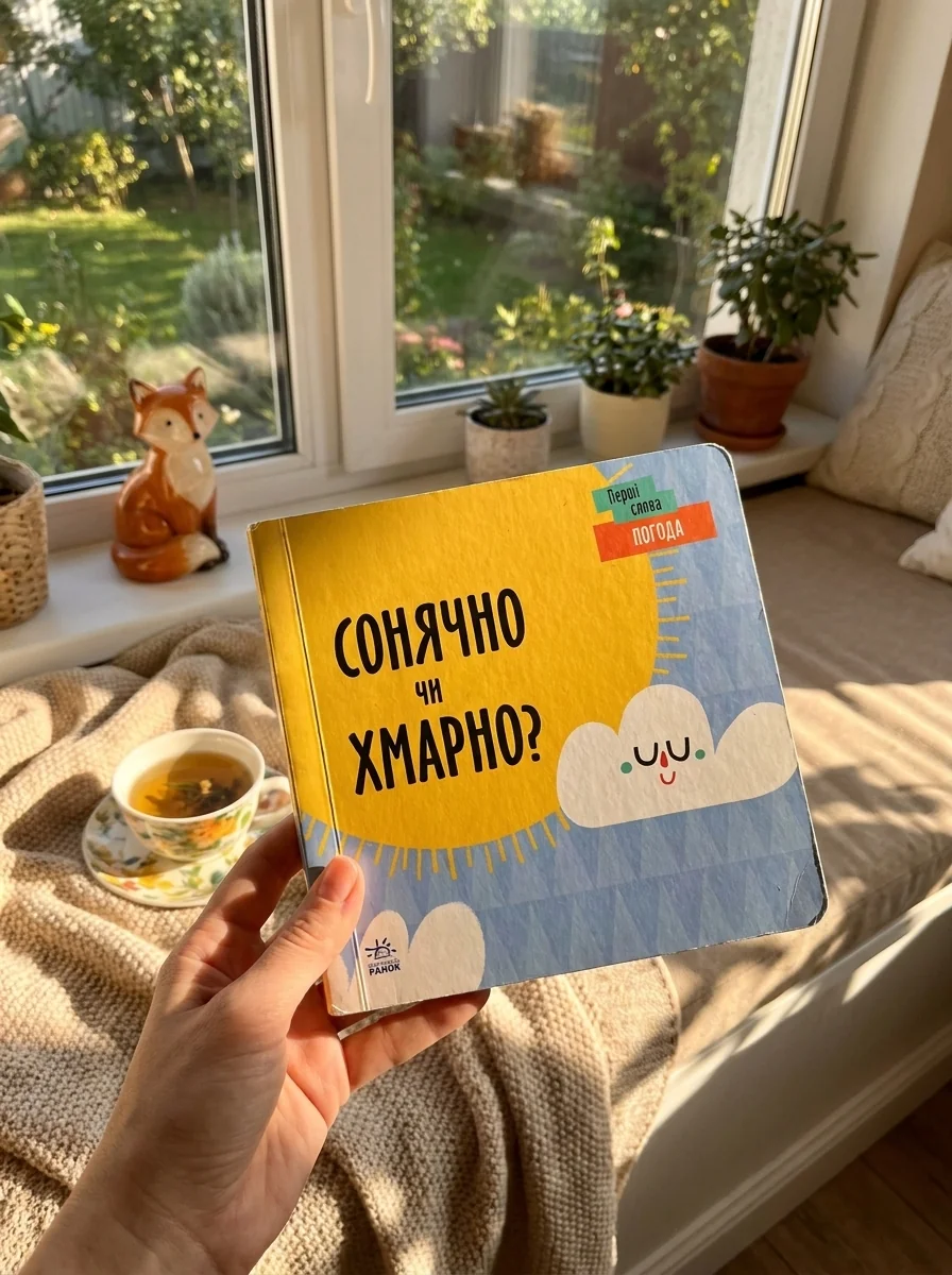 Перші слова. Погода. Сонячно чи хмарно? — фото 2