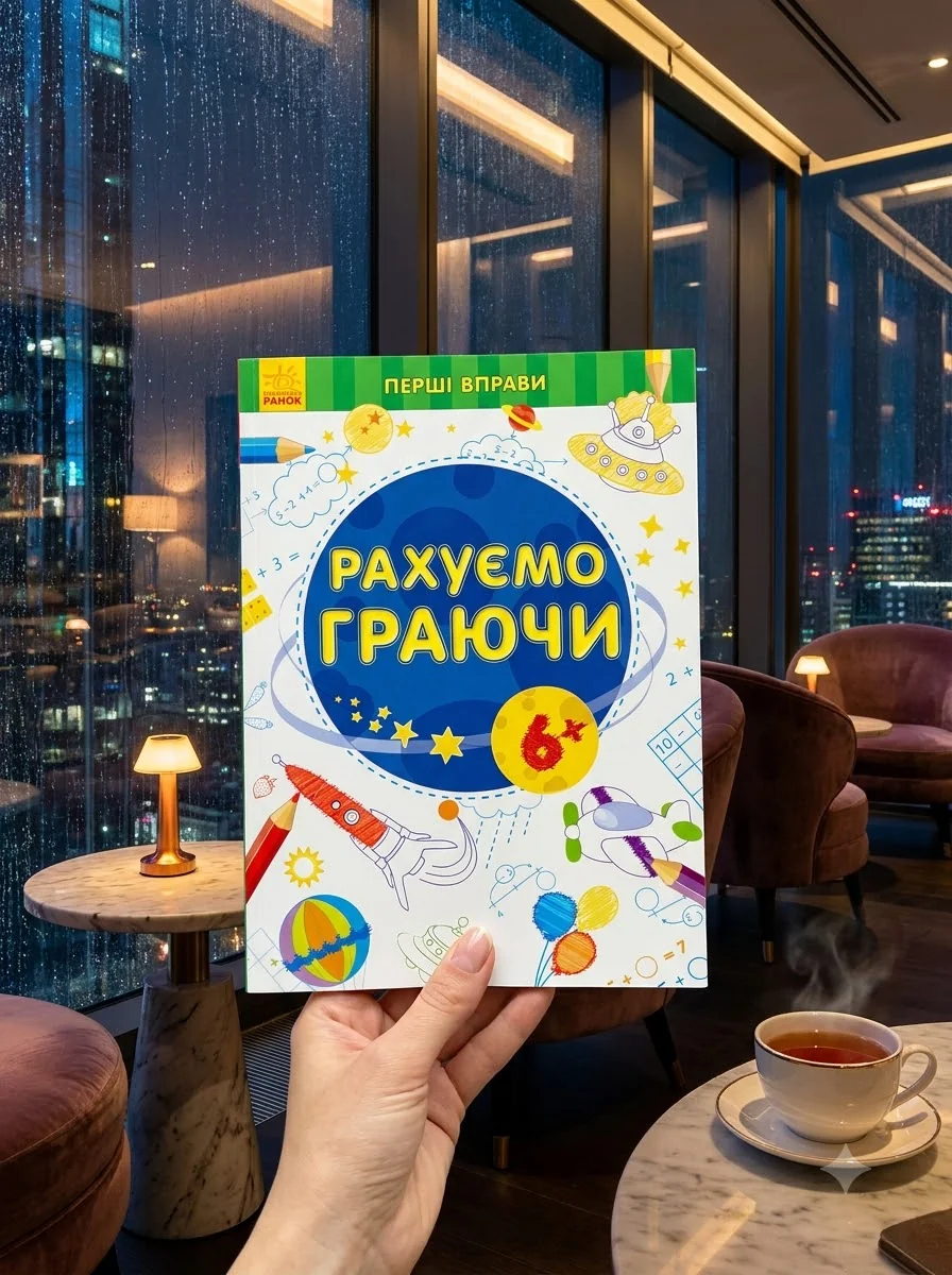 Перші вправи. Рахуємо граючи 6+ — Вивчення мов