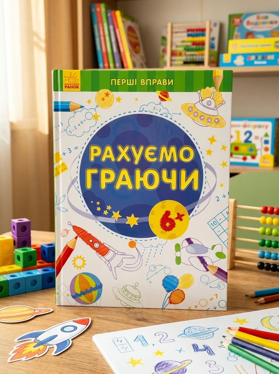 Перші вправи. Рахуємо граючи 6+, — Вивчення мов