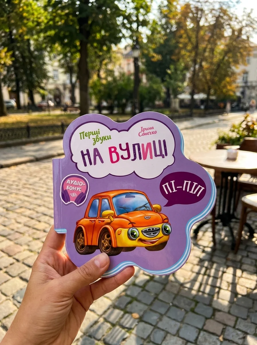 Перші звуки. На вулиці — Книги для малят