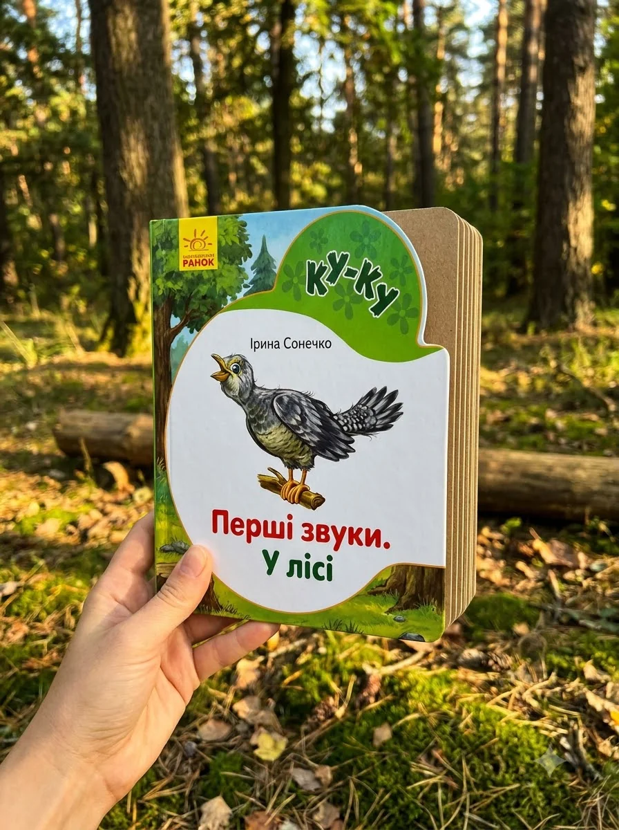 Перші звуки. У лісі — Ірина Сонечко, обкладинка