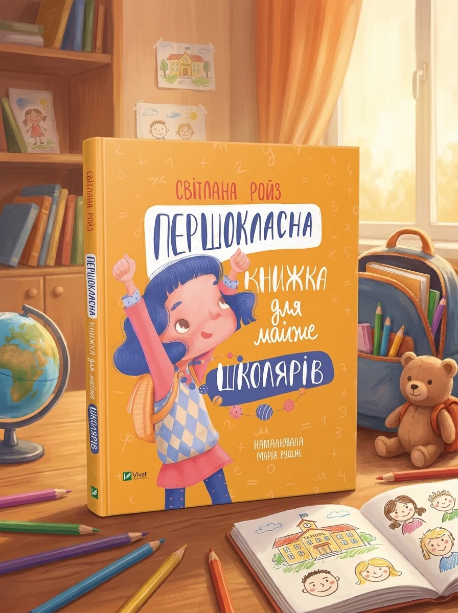 Першокласна книжка для майже школярів — Дитяча література