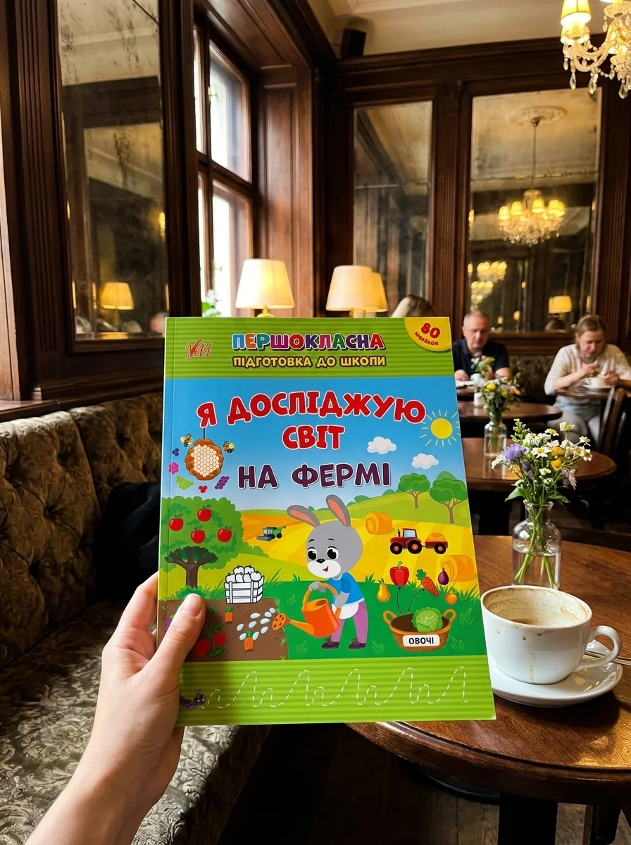 Першокласна підготовка до школи. Я досліджую світ. На фермі — Дитяча література