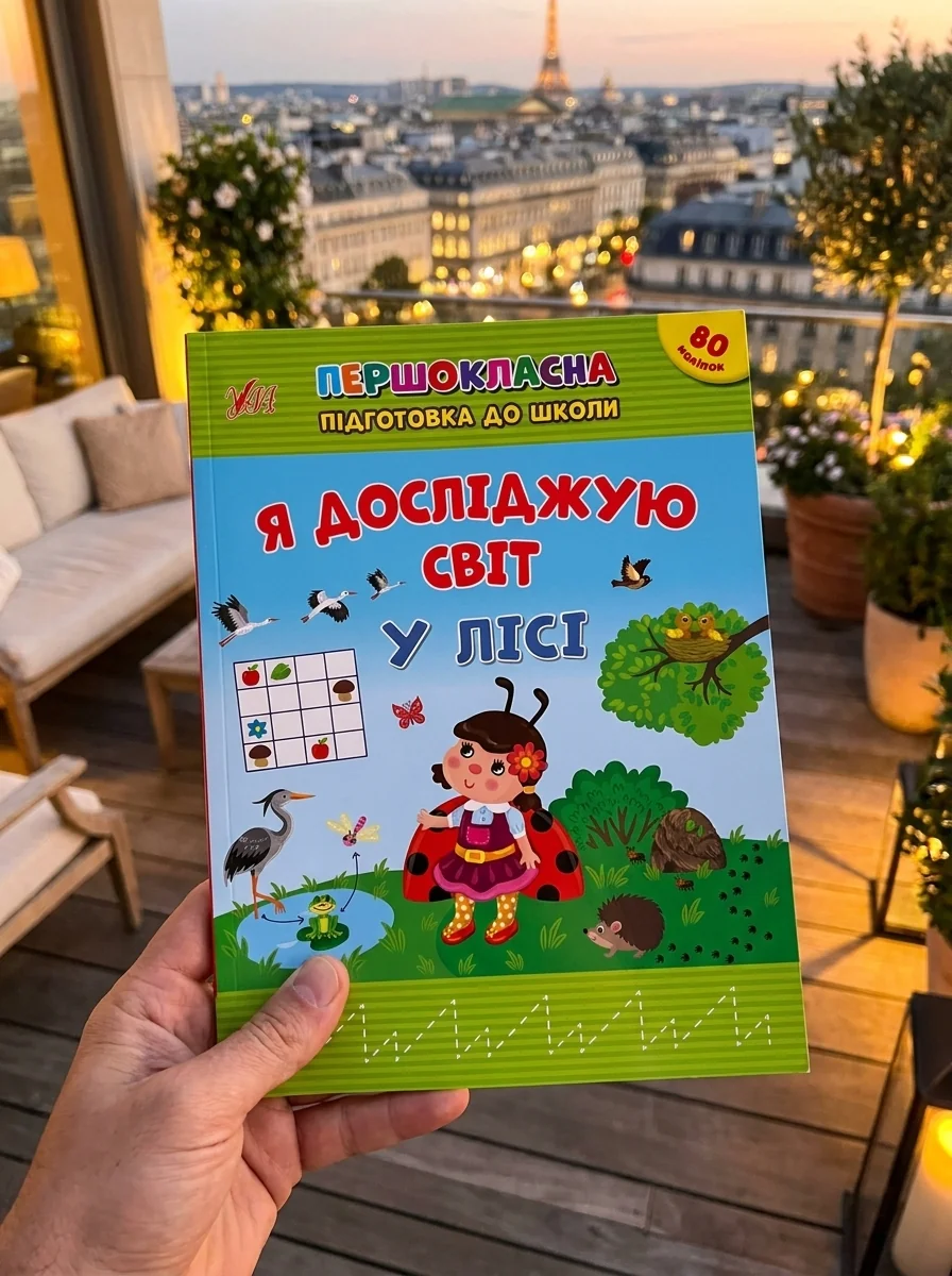 Першокласна підготовка до школи. Я досліджую світ. У лісі — Дитяча література