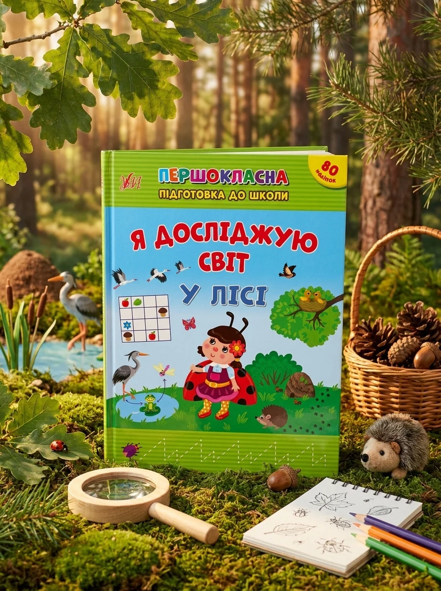 Першокласна підготовка до школи. Я досліджую світ. У лісі — Дитяча література