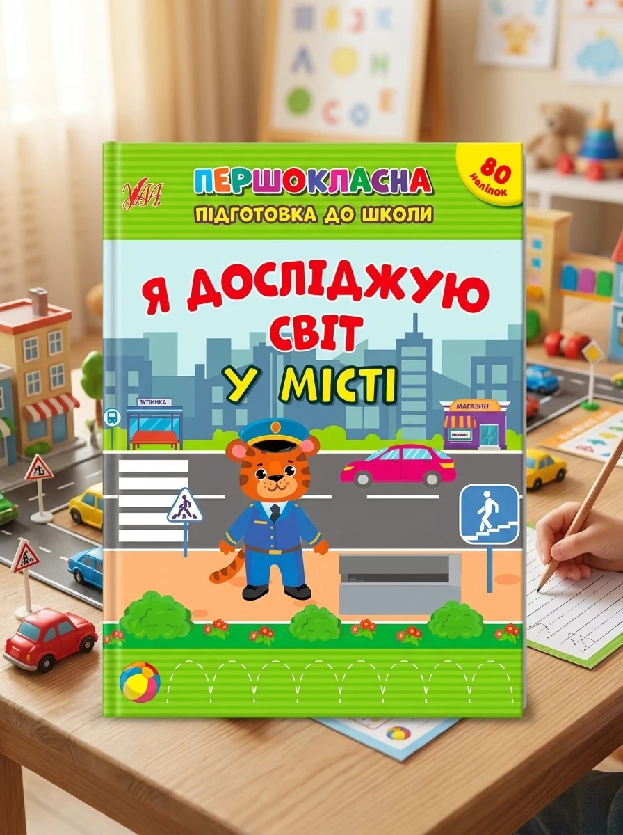 Першокласна підготовка до школи. Я досліджую світ. У місті — Дитяча література