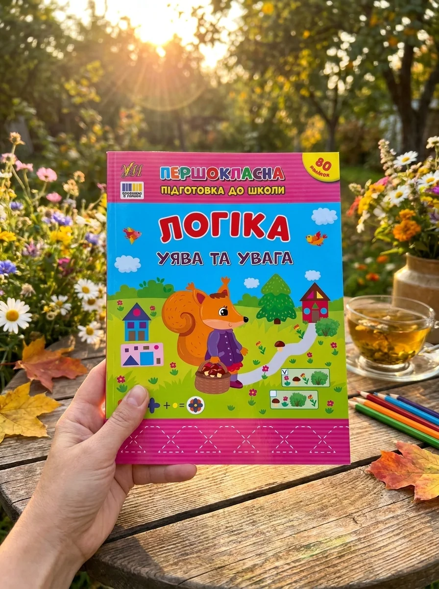 Першокласна підготовка до школи. Логіка. Уява та увага — фото 2