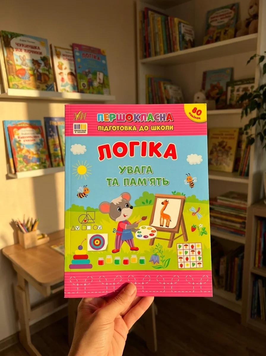 Першокласна підготовка до школи. Логіка. Увага та пам’ять — фото 2