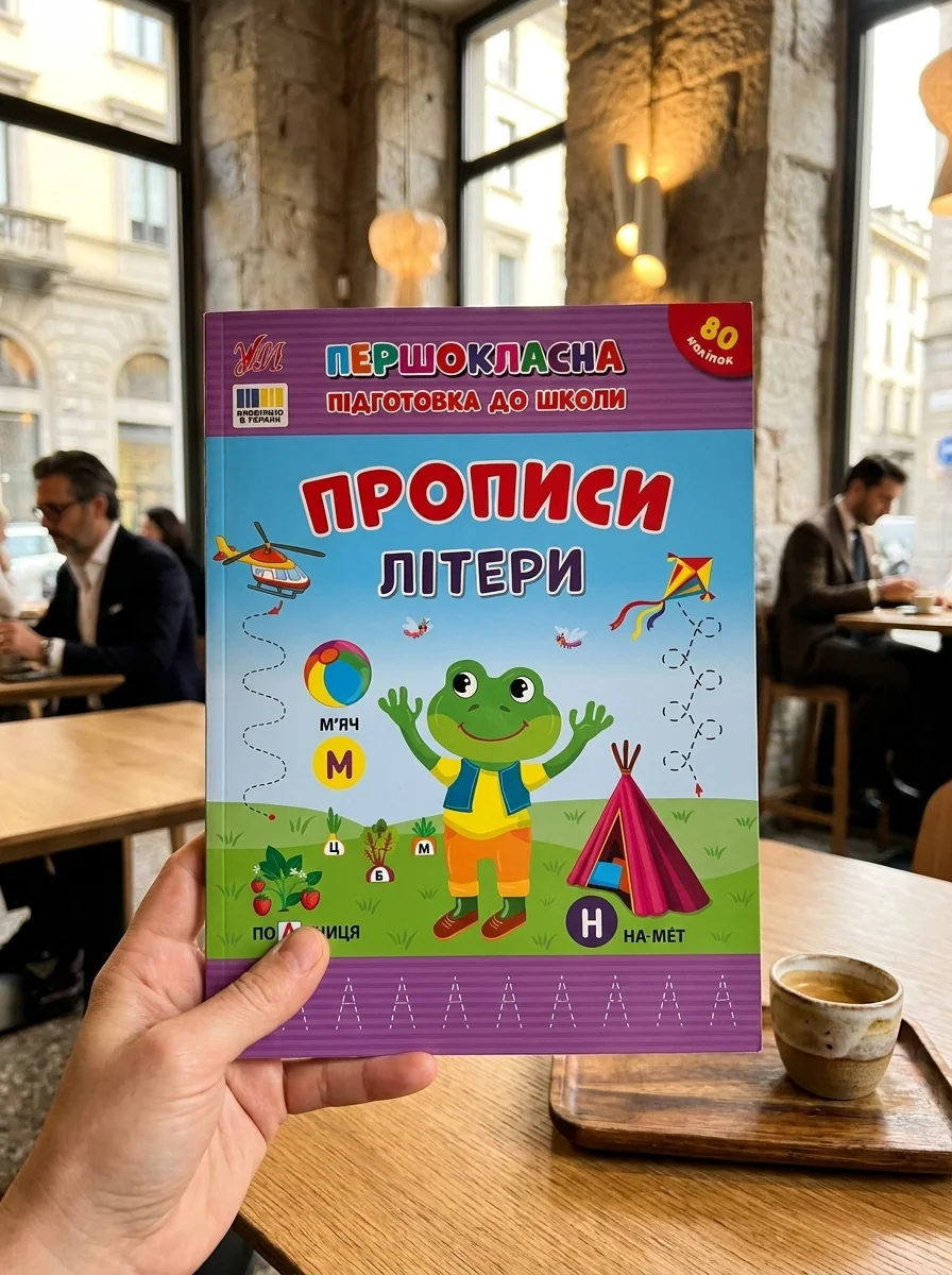 Першокласна підготовка до школи. Прописи. Літери — фото 2
