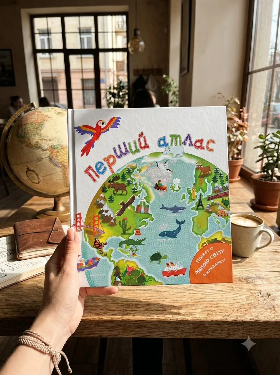 Перший атлас — Дитячі книги