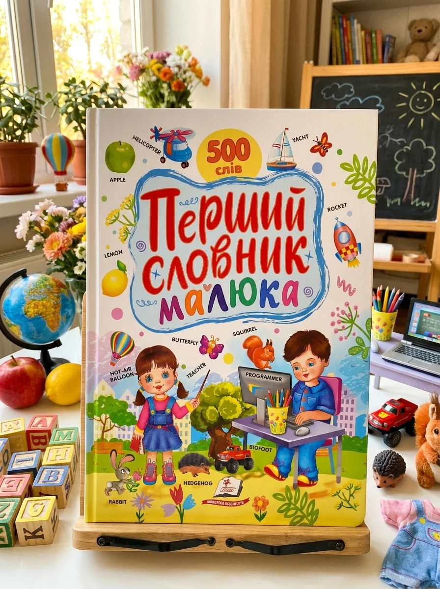 Перший словник малюка. 500 слів — Дитячі книги