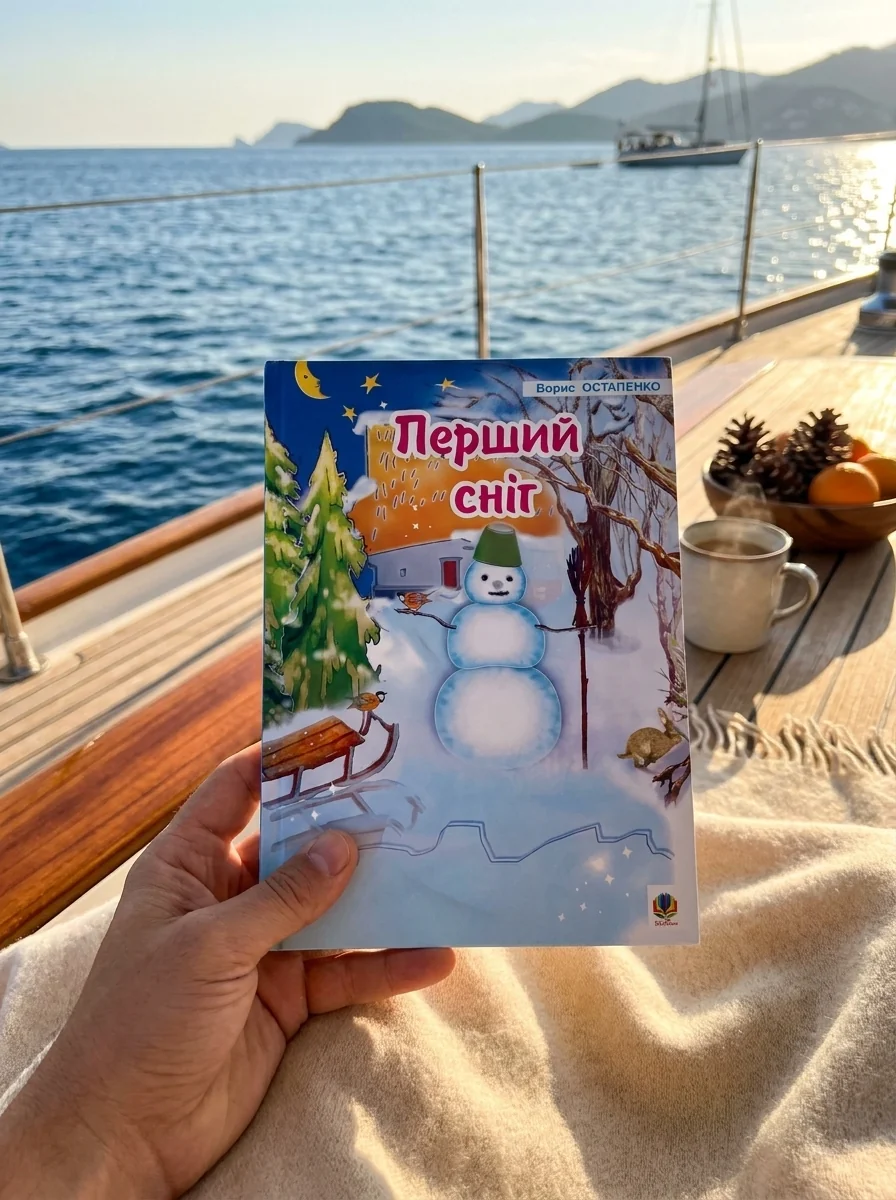 Перший сніг — Художня література