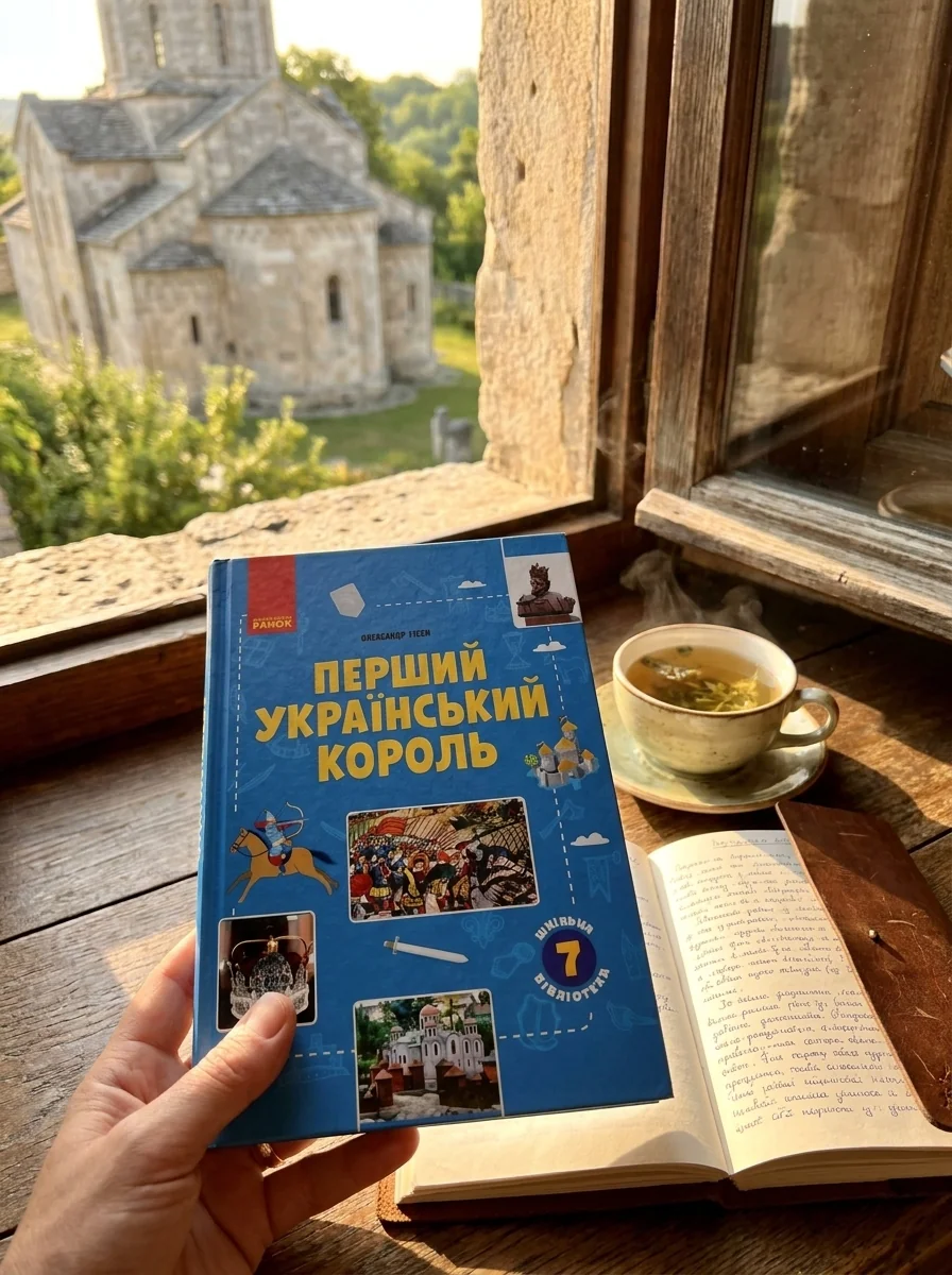 Перший український король. Посібник для 7 класу — Історія та публіцистика