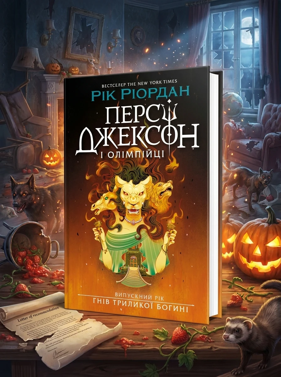 Персі Джексон і олімпійці. Випускний рік. Гнів Триликої богині. Книга 2