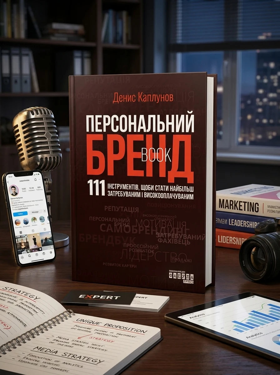 Персональний брендбук — Бізнес та саморозвиток