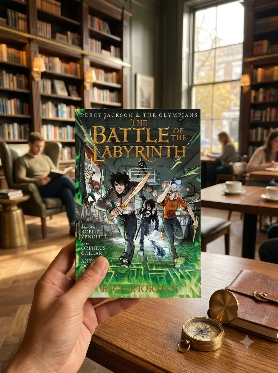 Persy Jackson and the Olympians. Book 4. The Battle of the Labyrinth — Дитяча література