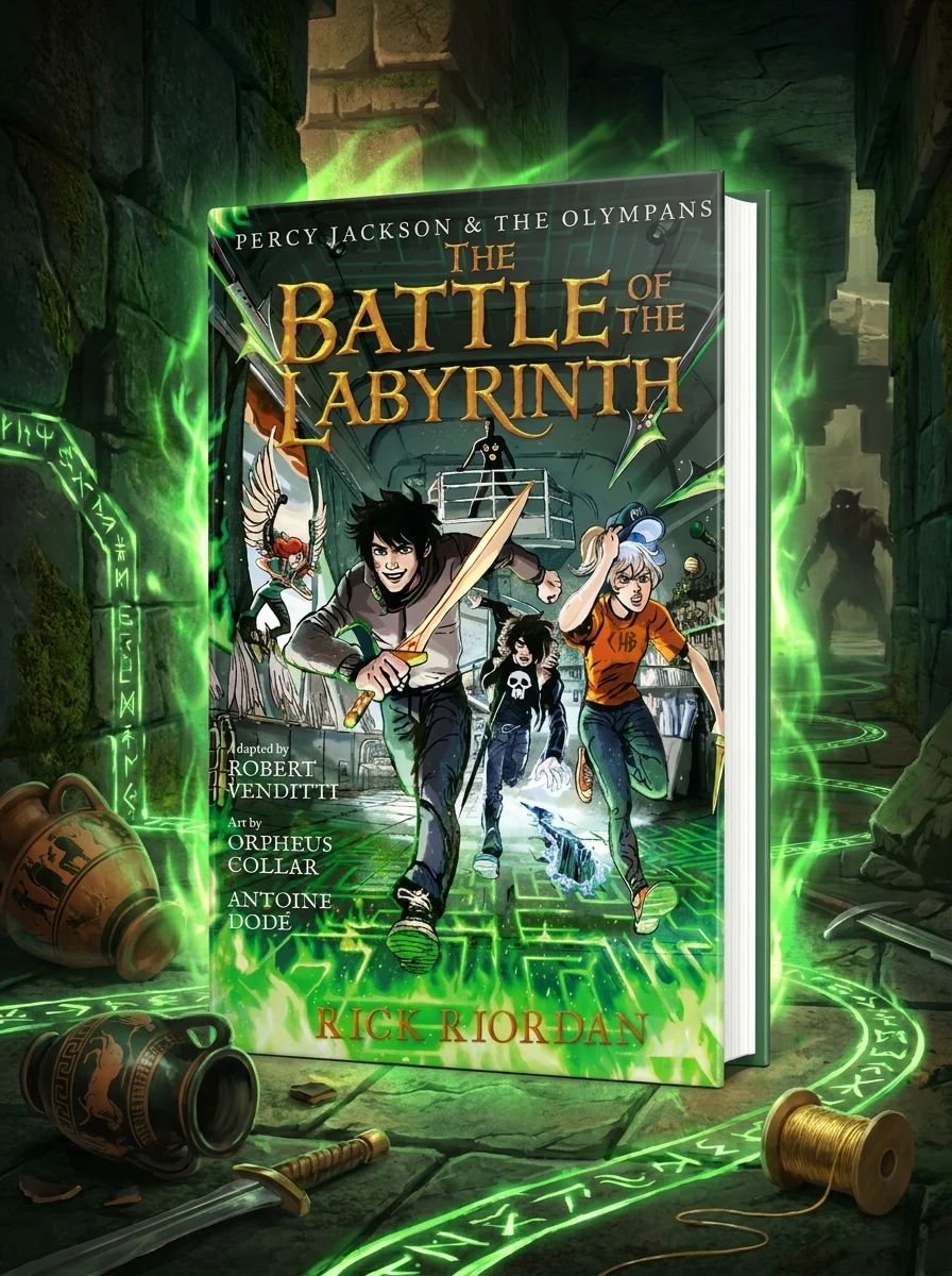 Persy Jackson and the Olympians. Book 4. The Battle of the Labyrinth