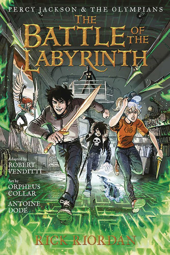 Persy Jackson and the Olympians. Book 4. The Battle of the Labyrinth