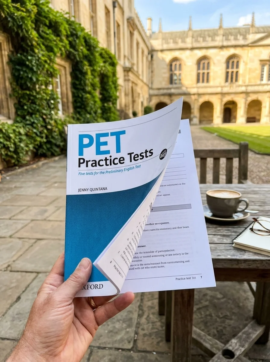 PET Practice Tests. With Key Pack — Дженні Квінтана, обкладинка