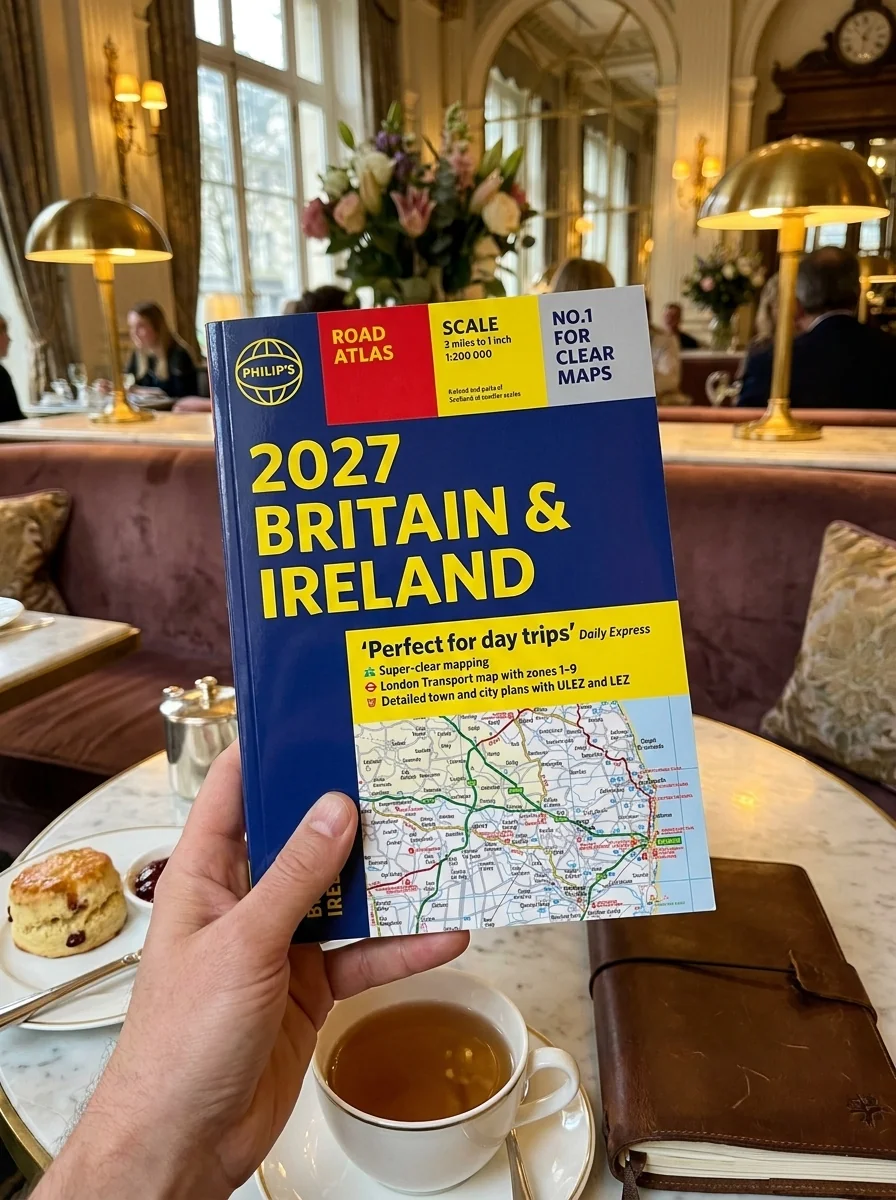 Philip’s 2027 Road Atlas Britain & Ireland Paperback A4 — Наука та психологія