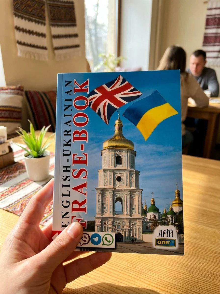 Phrase-book. English-Ukrainian. Англо-український розмовник — Підготовка до школи