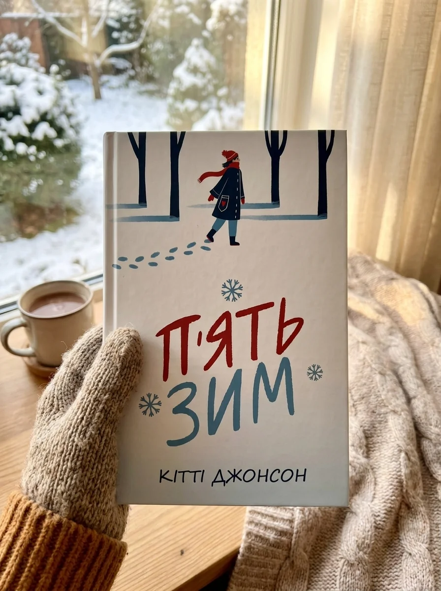 П’ять зим — Кітті Джонсон, обкладинка