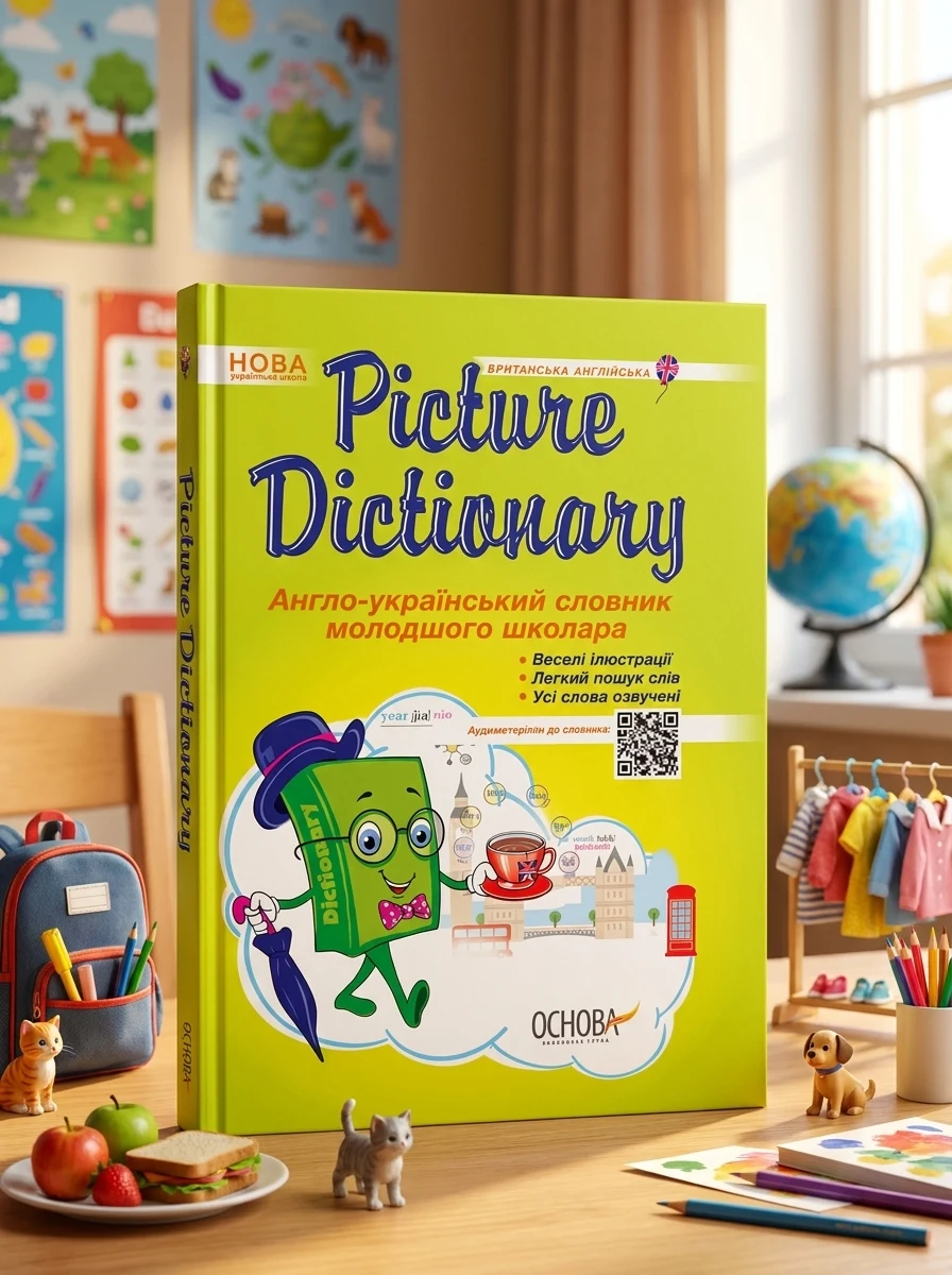 Picture Dictionary. Англо-український словник молодшого школяра — Вивчення мов