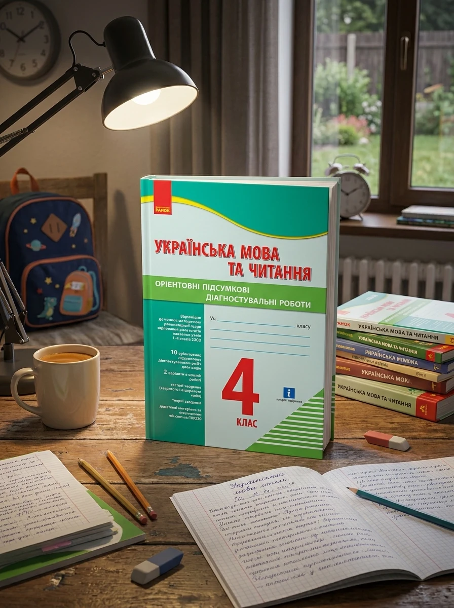Підготовка до ДПА 2025/26. 4 клас. Українська мова та читання. Орієнтовні підсумкові діагностувальні роботи — Вивчення мов