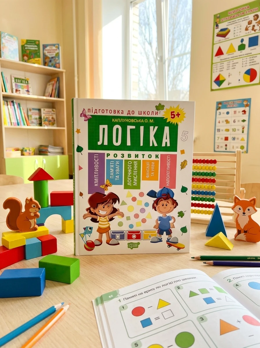 Підготовка до школи. Логіка 5+ — Дім, сім'я, релігія