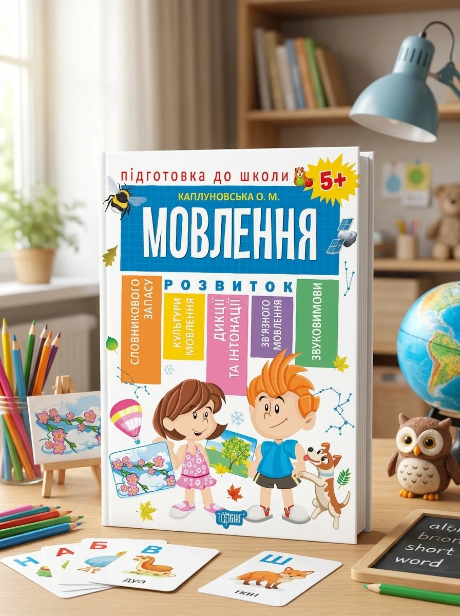 Підготовка до школи. Мовлення 5+ — Вивчення мов
