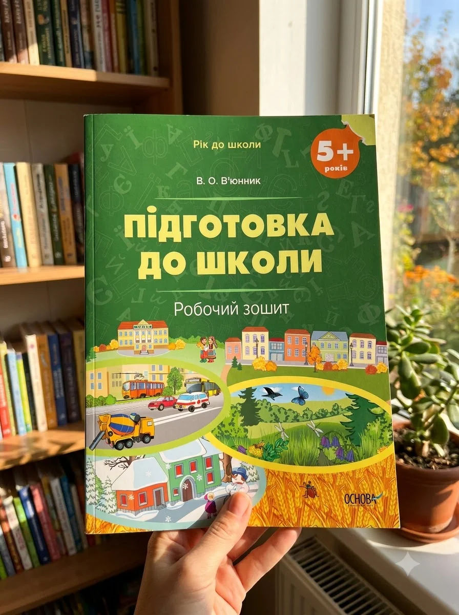 Підготовка до школи. Робочий зошит. Від 5 років — Розвивальні книги