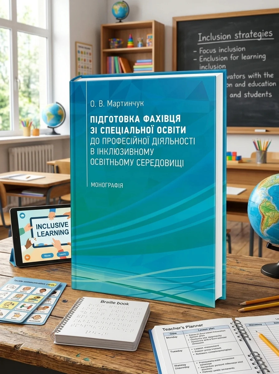 Підготовка фахівця зі спеціальної освіти до професійної діяльності в інклюзивному освітньому середовищі — Наука та психологія