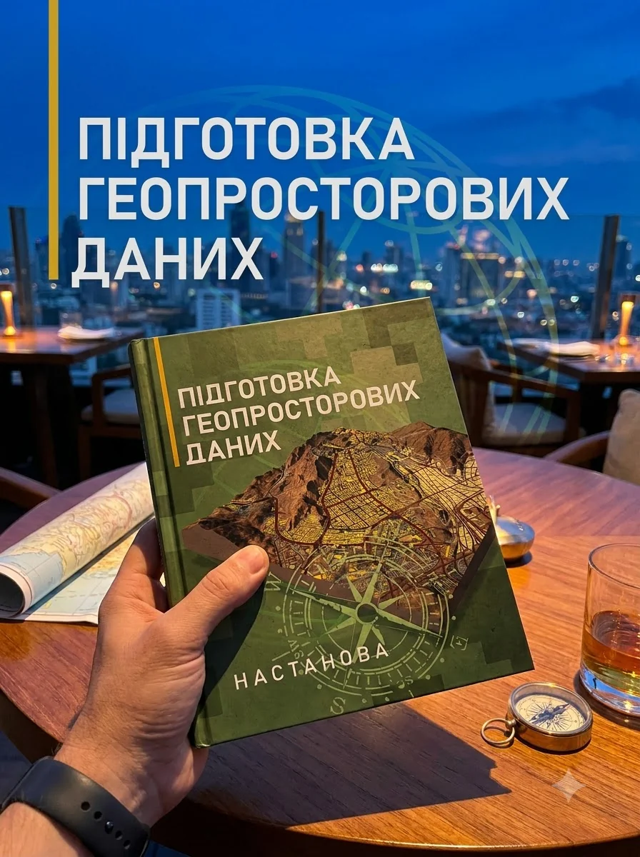 Підготовка геопросторових даних. Настанова — Наука та психологія