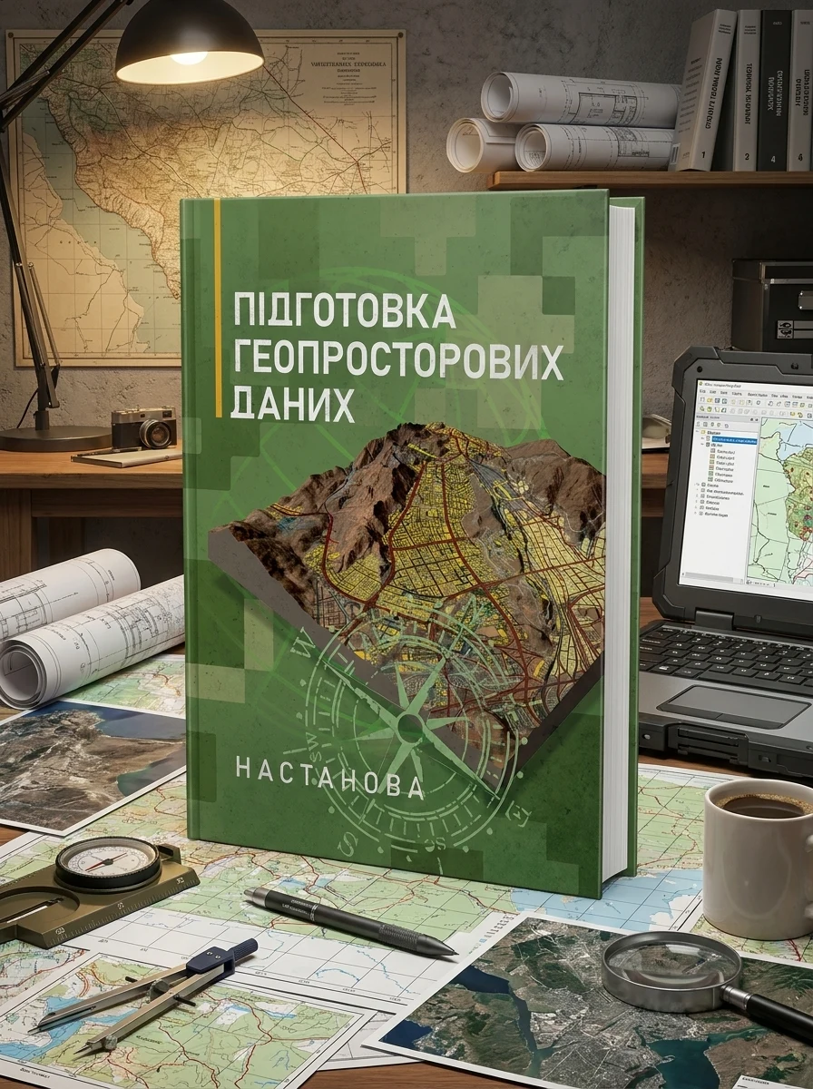Підготовка геопросторових даних. Настанова, — Наука та психологія