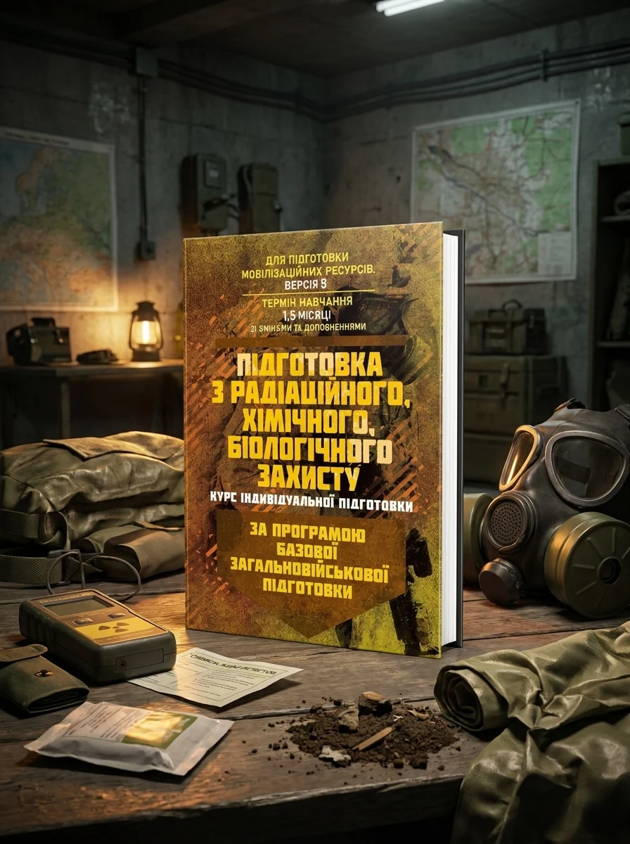 Підготовка з радіаційного, хімічного, біологічного захисту (курс індивідуальної підготовки). За програмою базової загальновійськової підготовки, — Наука та психологія
