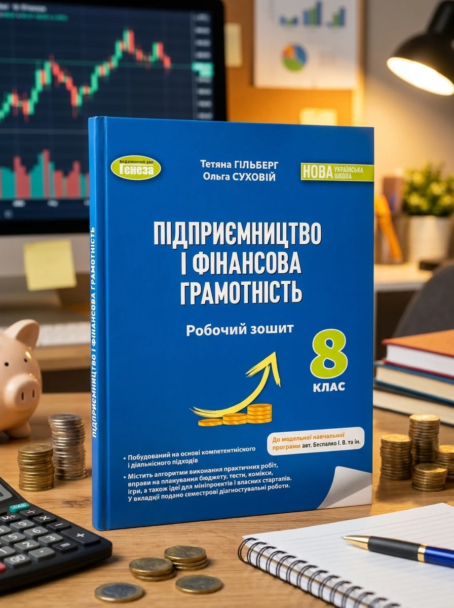 Підприємництво і фінансова грамотність. 8 клас. Робочий зошит та семестрові діагностувальні роботи — Вивчення мов