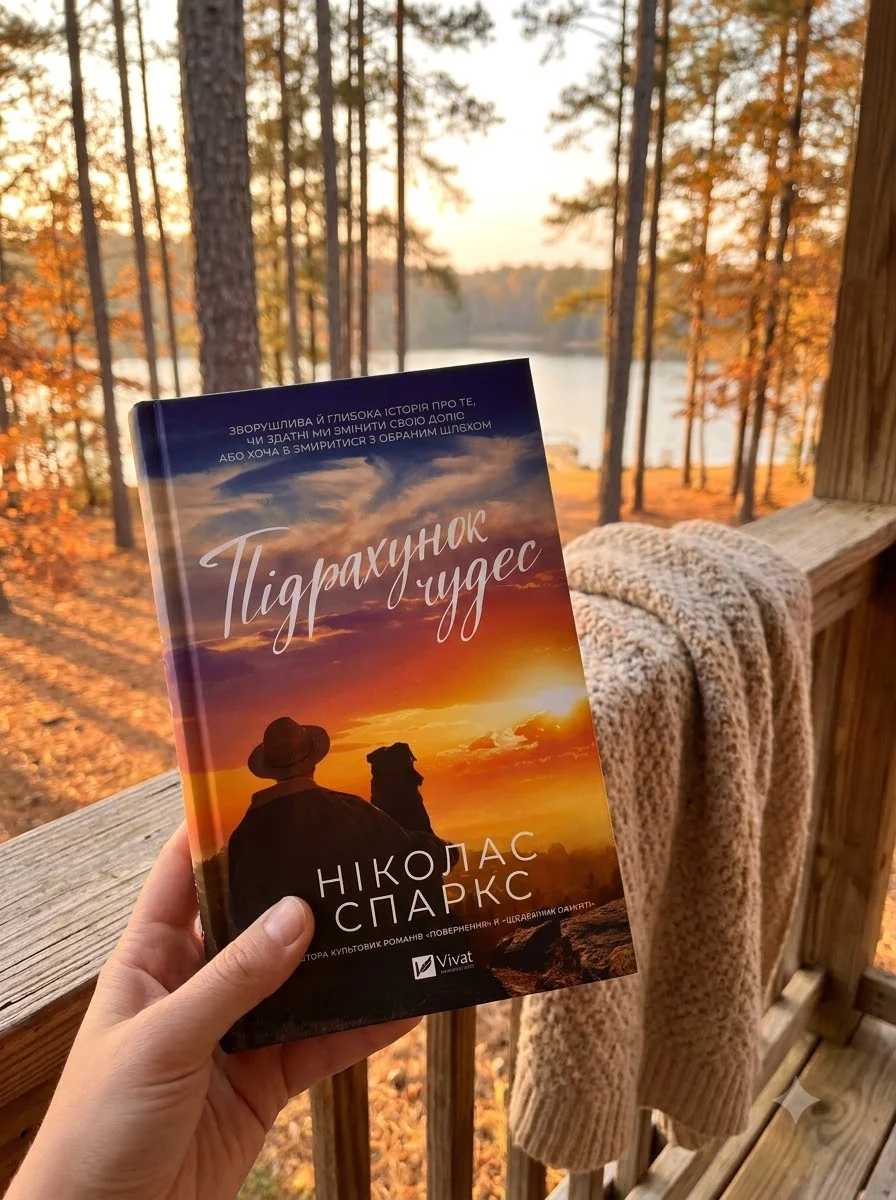 «Підрахунок чудес» Ніколаса Спаркса — Ніколас Спаркс, обкладинка