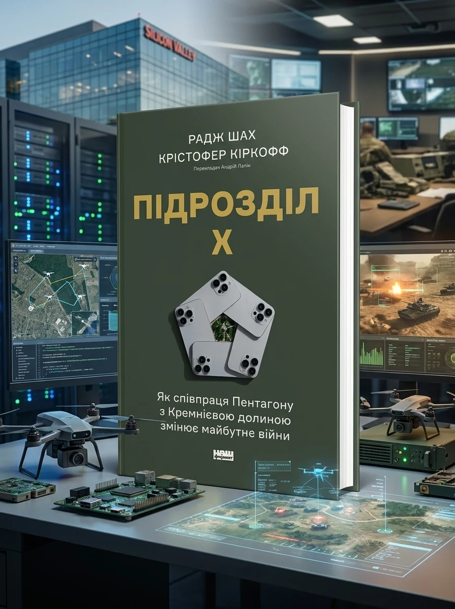 Підрозділ Х. Як співпраця Пентагону з Кремнієвою долиною змінює майбутнє війни — Історія та публіцистика