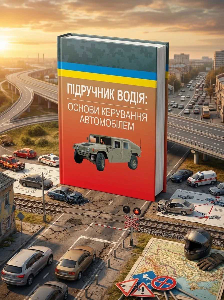 Підручник водія. Основи керування автомобілем — Дрозд М.І., обкладинка