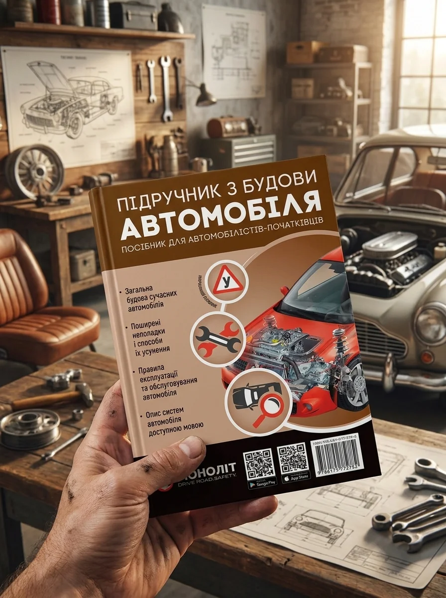 Підручник з влаштування автомобіля Моноліт 7273 — Колектив авторів, обкладинка
