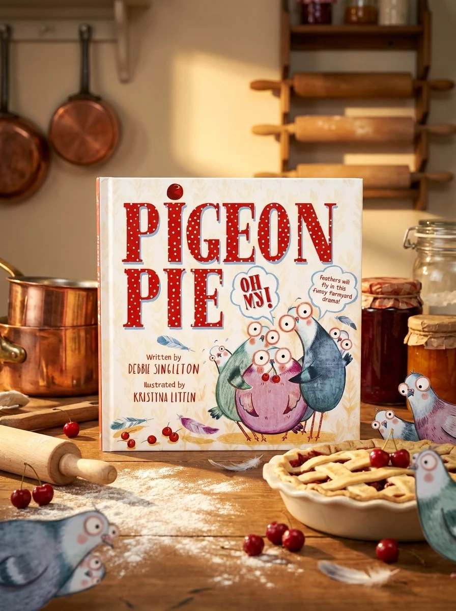 Pigeon Pie, Oh My! — Деббі Сінглетон, обкладинка
