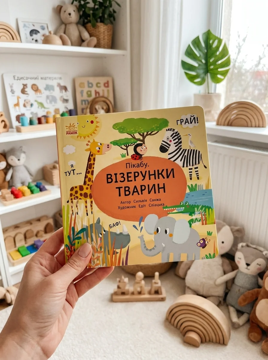 Пікабу. Візерунки тварин — Пізнавальні книги для дітей