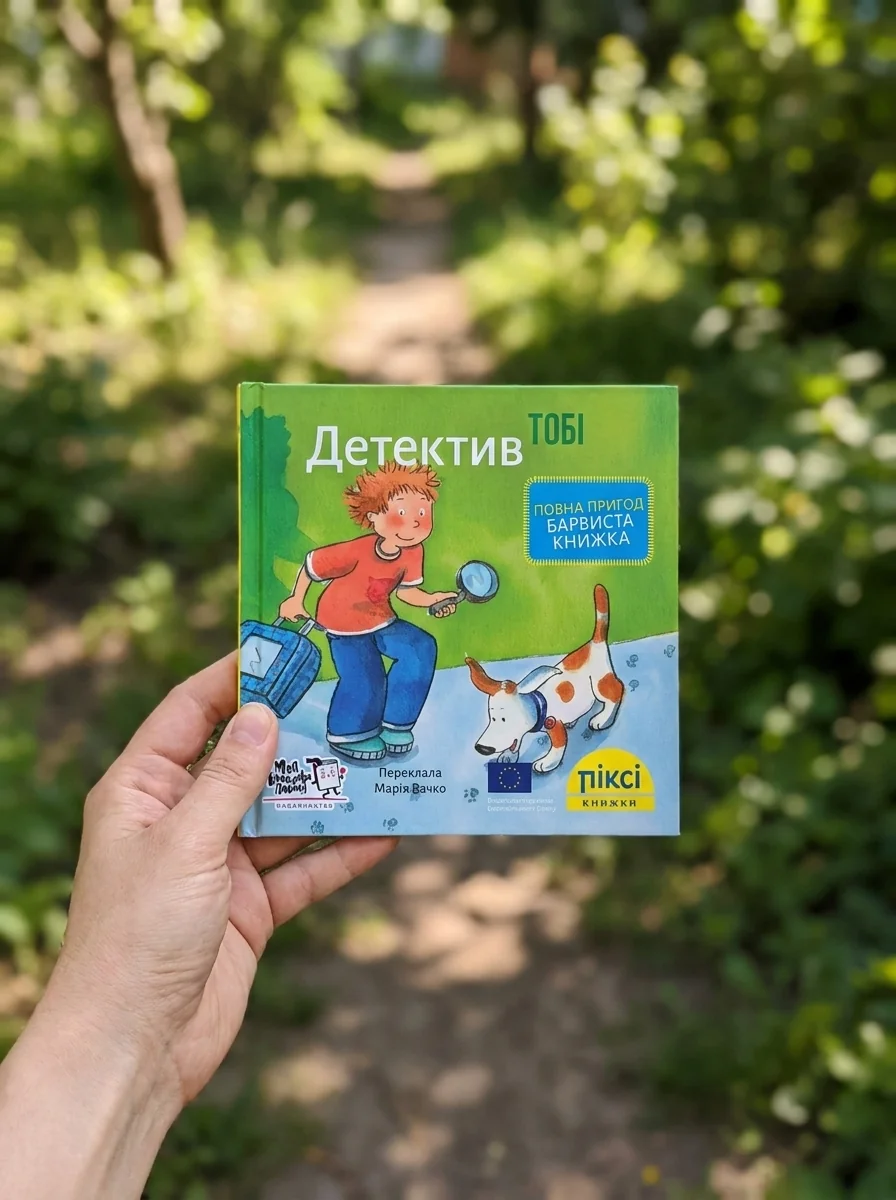 Піксі-книжка. Детектив Тобі — Дитячі детективи