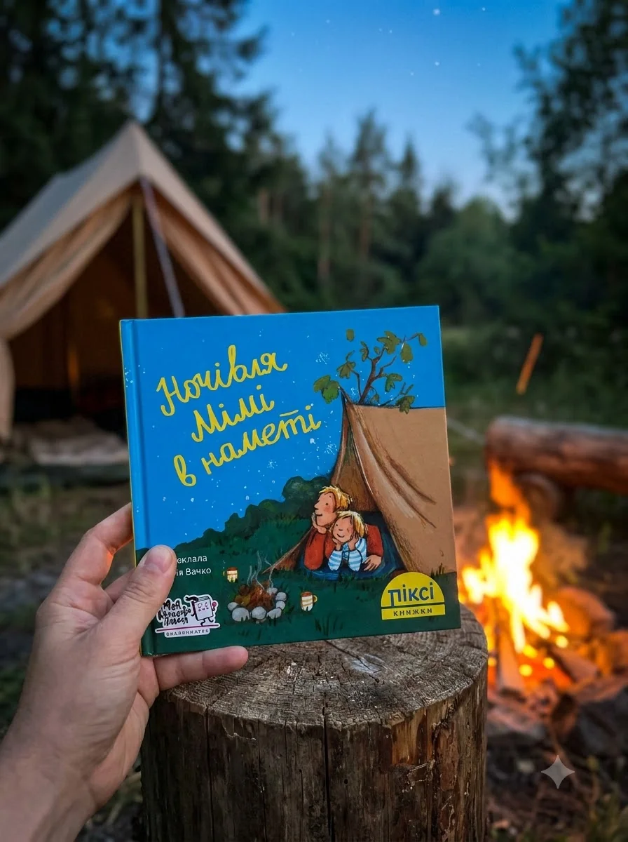 Піксі-книжка. Ночівля Мімі в наметі — Дитяча проза