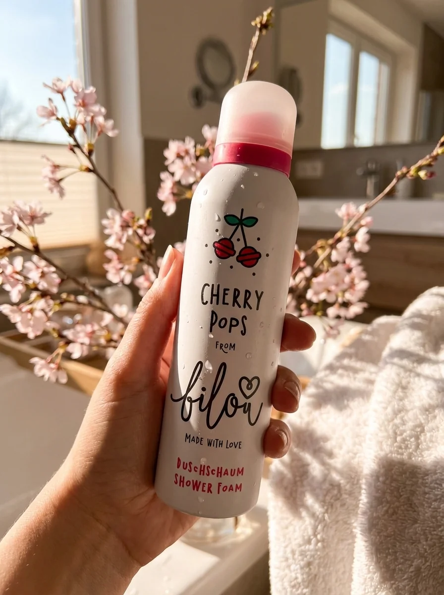 Пінка для душу Bilou Cherry Pops 200 мл, обкладинка