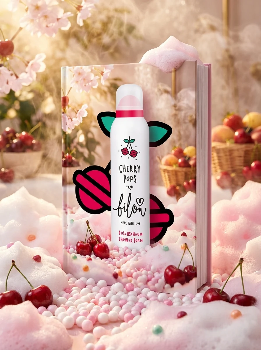 Пінка для душу Bilou Cherry Pops 200 мл, фото 2
